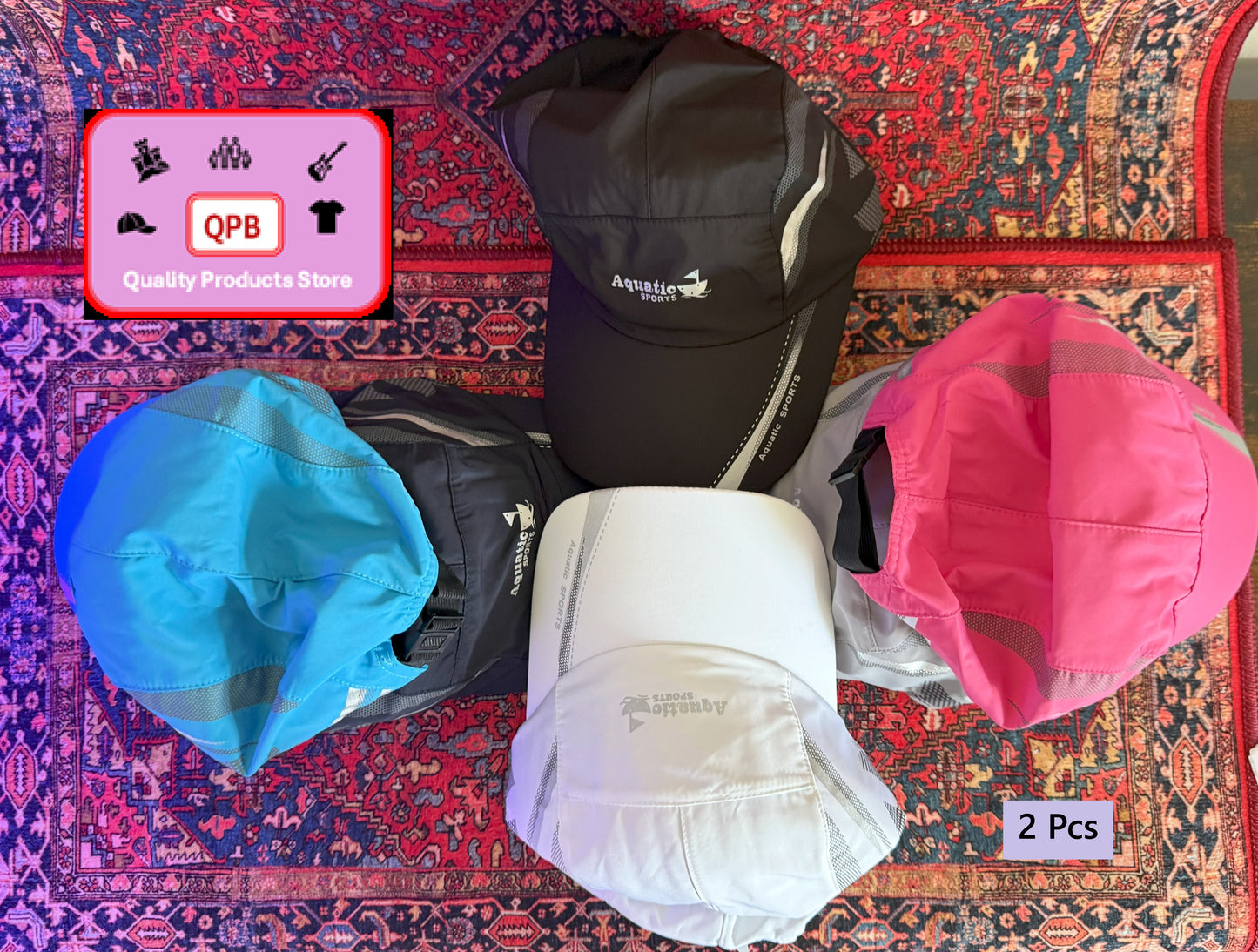 2 Pcs Quick dry lightweight Baseball cap