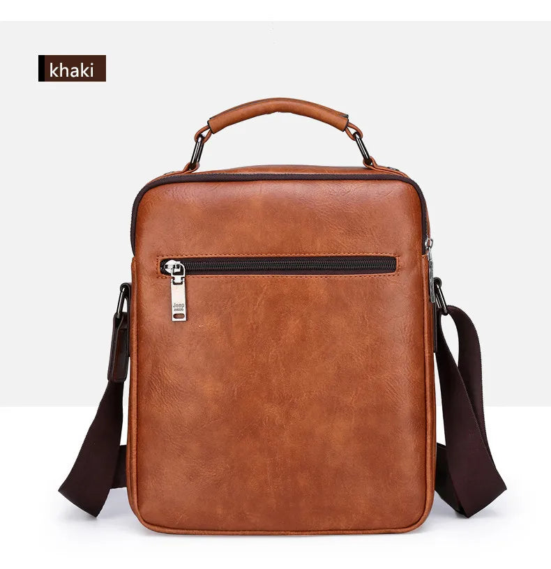 JEEPBULUO New Men Crossbody Bag Shoulder Bags Multi-function Men Handbags Large Capacity Split Leather Bag For Man Messenger Bag