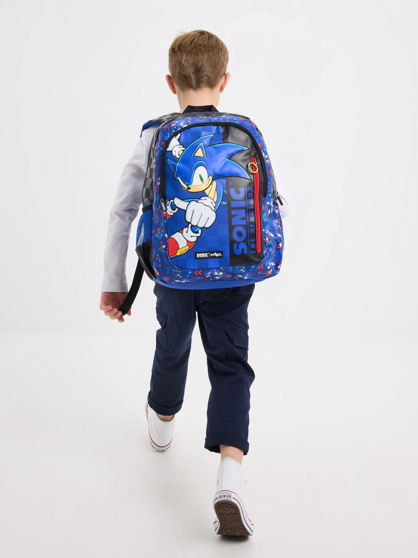 Australia Smiggle Schoolbag Sonic Backpack Cartoon Series Children School Bag Anime Backpack Student Gift