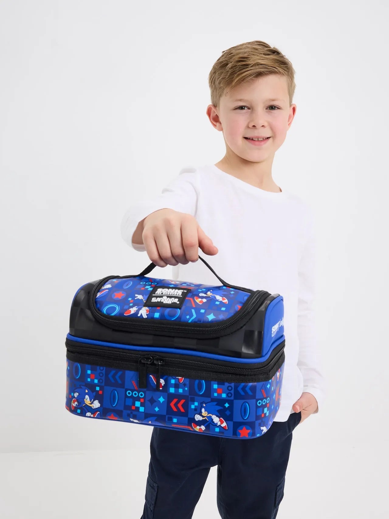 Australia Smiggle Schoolbag Sonic Backpack Cartoon Series Children School Bag Anime Backpack Student Gift
