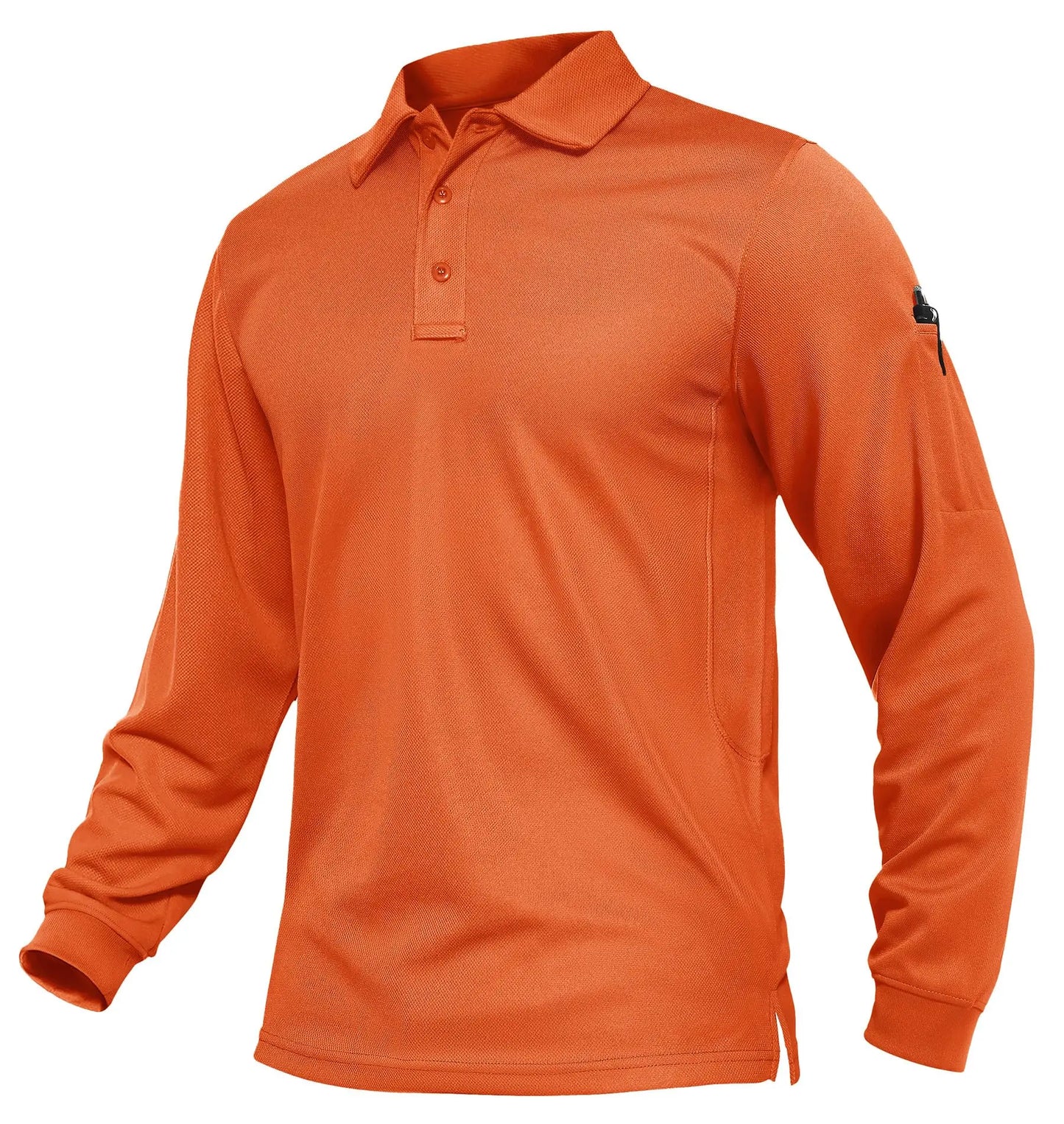 KEFITEVD Men's Golf Polo Shirt Quick Dry Breathable Lightweight T-Shirts Athletic Workout Outdoor Shirts Camping Fishing Tops