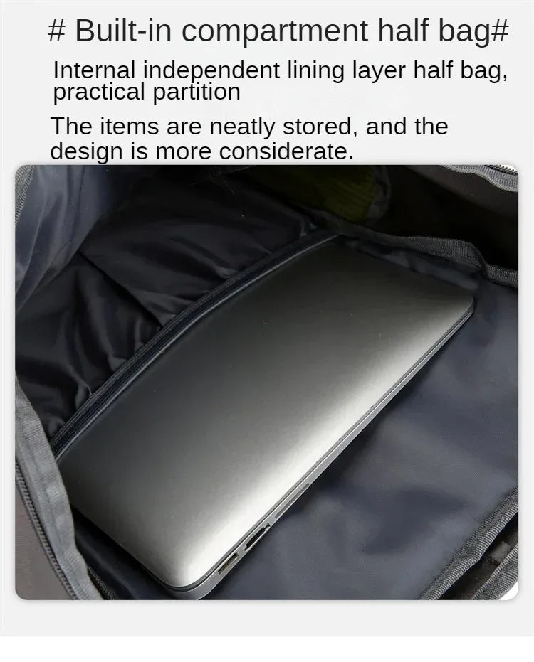 50L Travel Backpack Camping Men Large Hiking Bag Tourist Rucksack Waterproof Outdoor Sports Climbing Mountaineering Bag Luggage