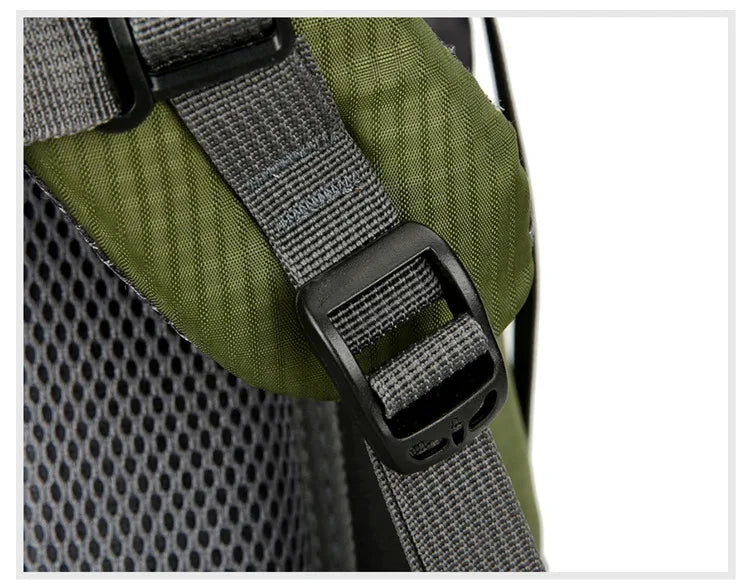 50L Travel Backpack Camping Men Large Hiking Bag Tourist Rucksack Waterproof Outdoor Sports Climbing Mountaineering Bag Luggage