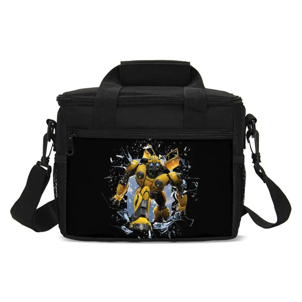 T-Transformers Child School Backpack with Lunch Bags ,Pencil Bags ,School Bags for Boys Girls Best Gift