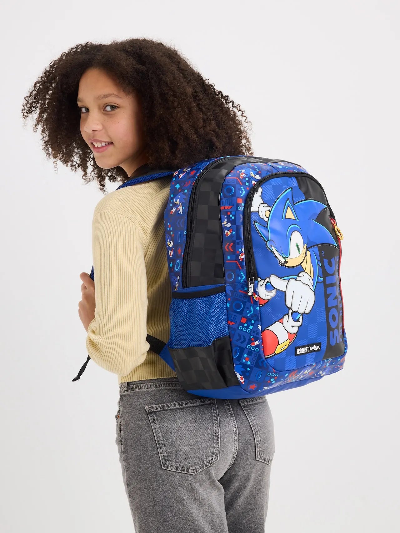 Australia Smiggle Schoolbag Sonic Backpack Cartoon Series Children School Bag Anime Backpack Student Gift