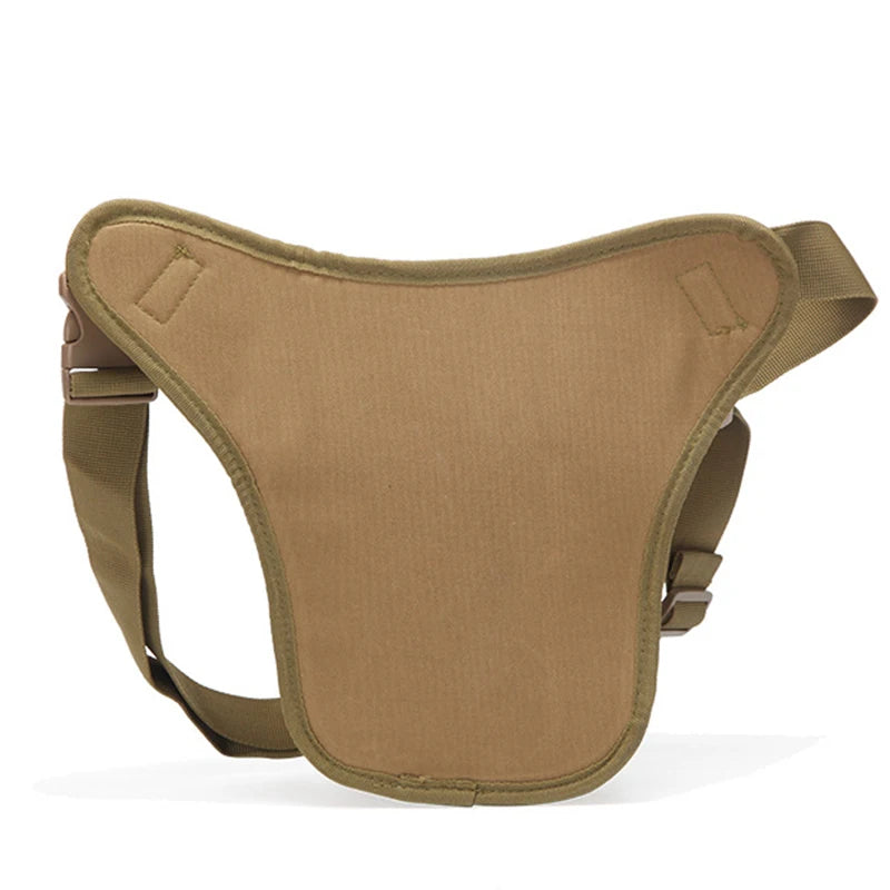 High Quality Men Nylon Assault Waist Pack Fanny Bags Short Pistol Gun Motorcycle Rider Camouflage Male Hip Bum Belt Bag