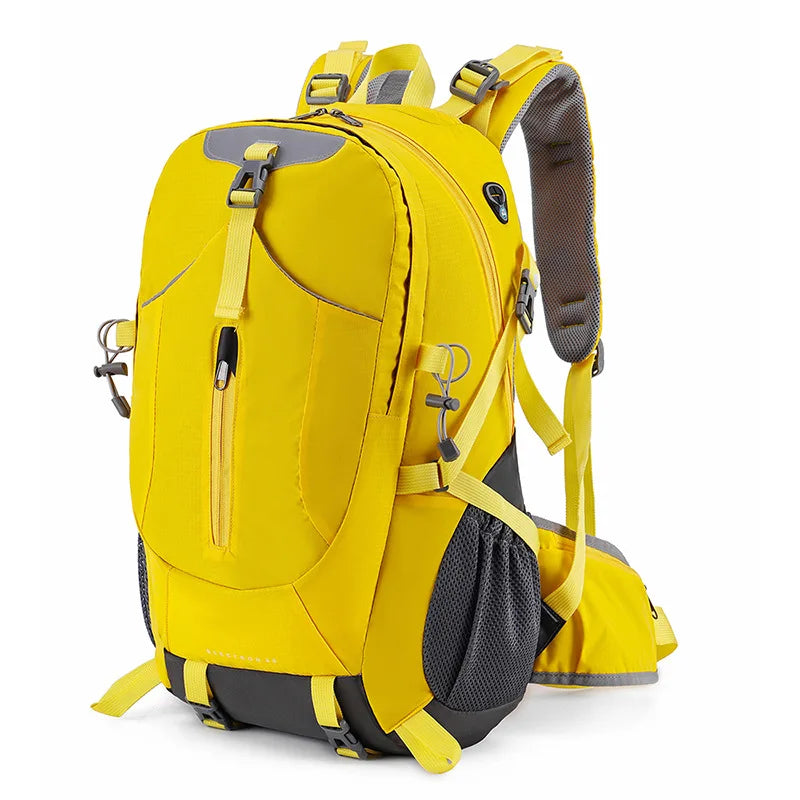 40L Hiking Camping Backpack Travel Rucksack with Rain Cover Outdoor Climbing Knapsack Large Luggage Weekend Sport Schoolbag Men