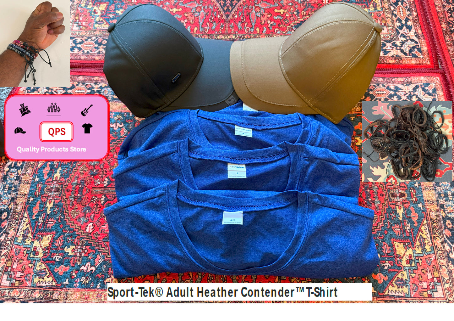 Sport-Tek® Adult Heather Contender™ T-Shirt