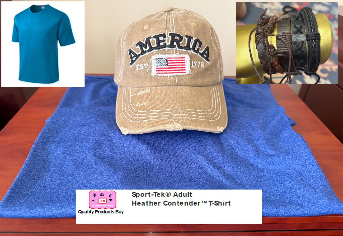 Sport-Tek® Adult Heather Contender™ T-Shirt