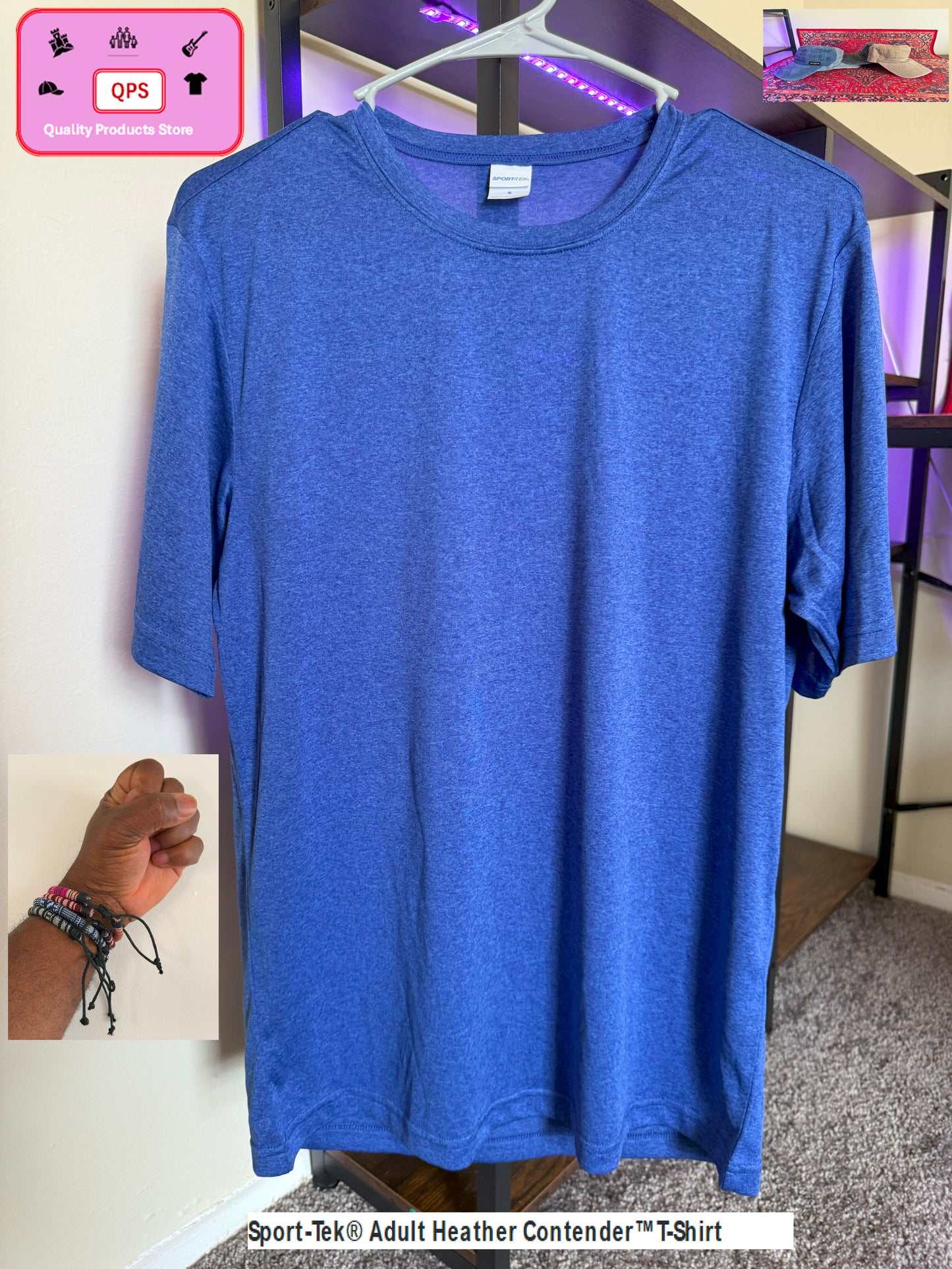 Sport-Tek® Adult Heather Contender™ T-Shirt