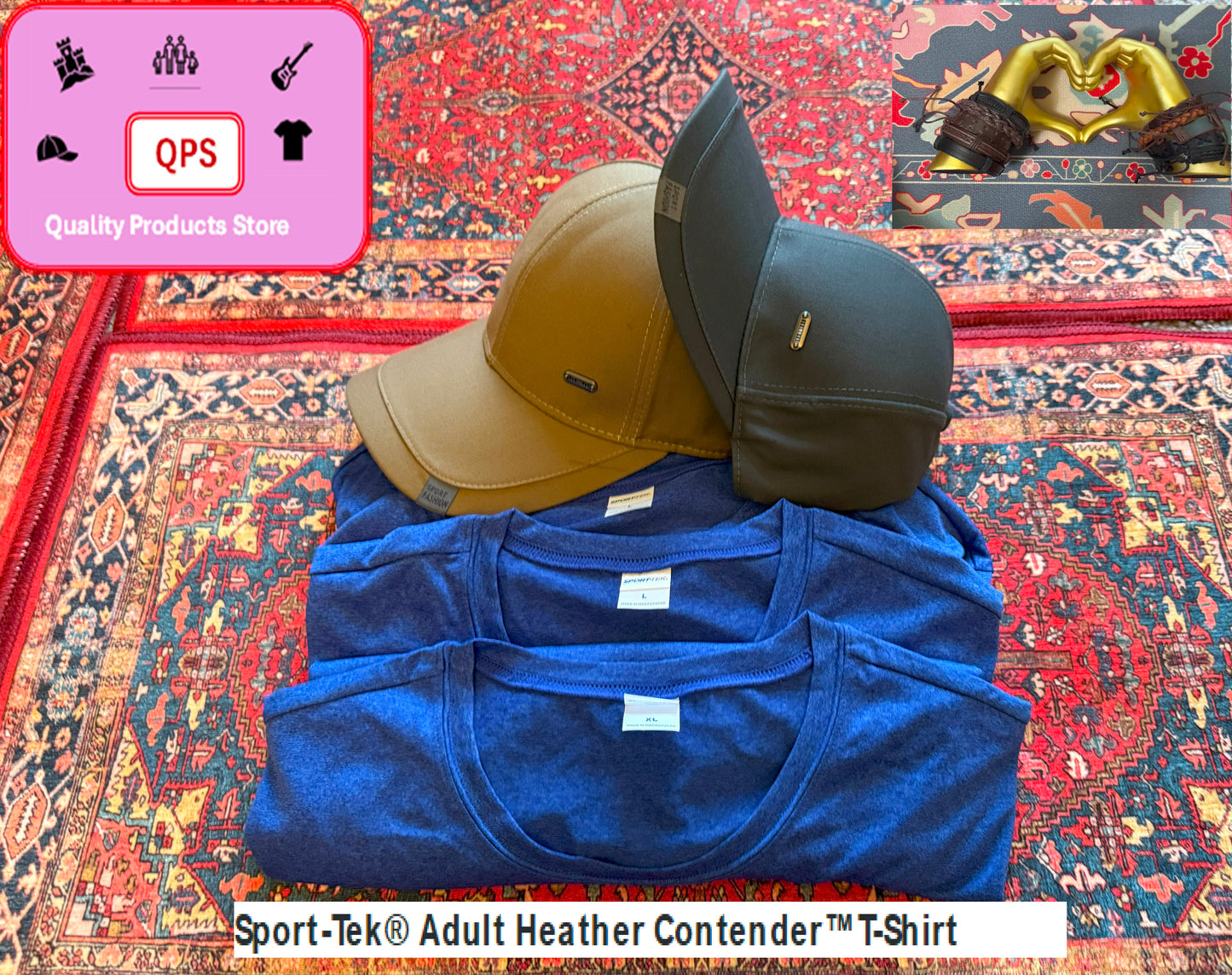 Sport-Tek® Adult Heather Contender™ T-Shirt
