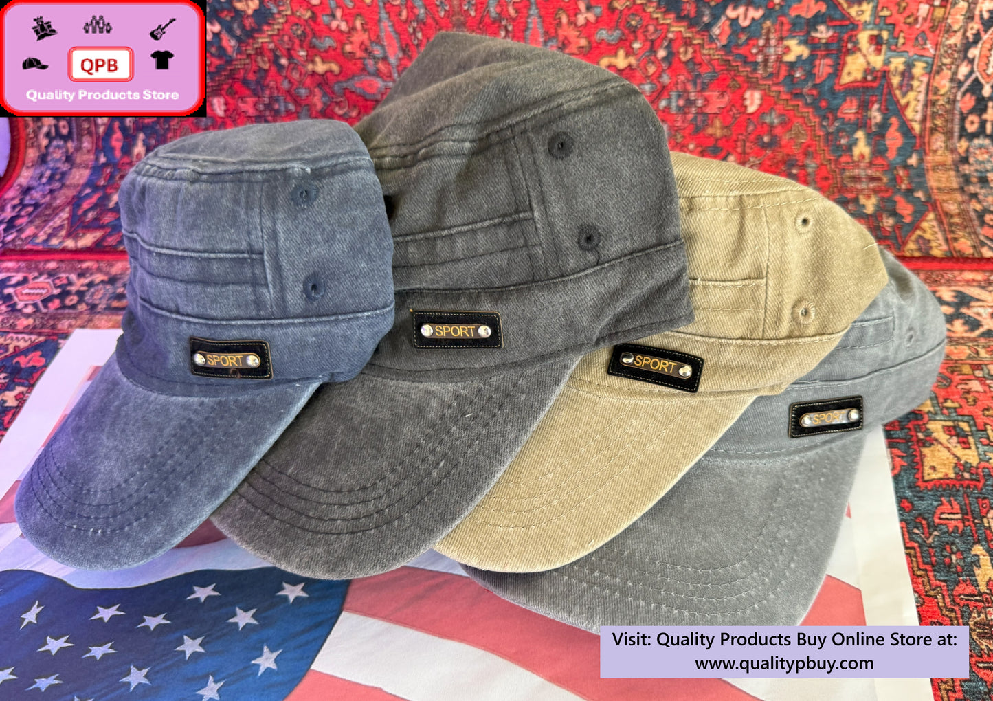 Sporta Vintage Flat Cap