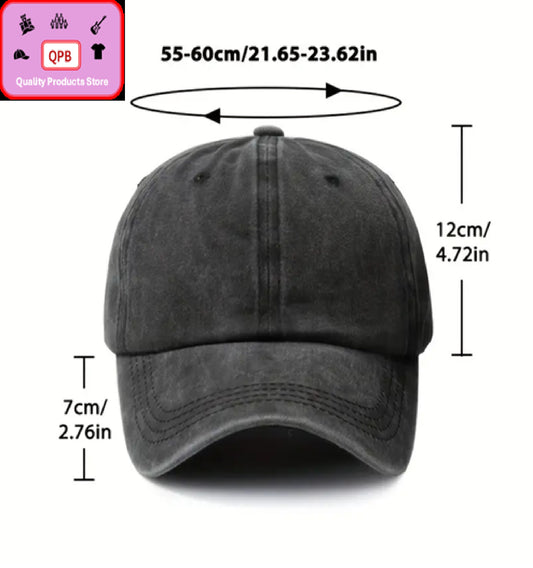 Customizable vintage cap