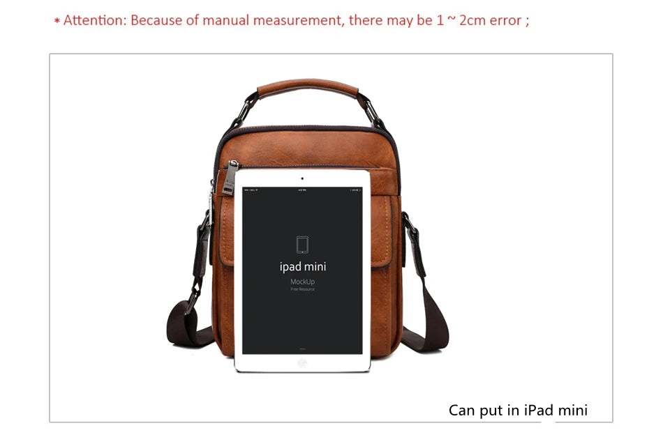 JEEP BULUO Brand Men's Messenger Fashion Split Leather For Men Tote Bag Men Shoulder Bags High Quality Handbags New 2PC/Set