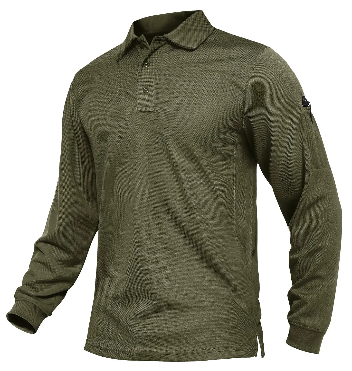 KEFITEVD Men's Golf Polo Shirt Quick Dry Breathable Lightweight T-Shirts Athletic Workout Outdoor Shirts Camping Fishing Tops