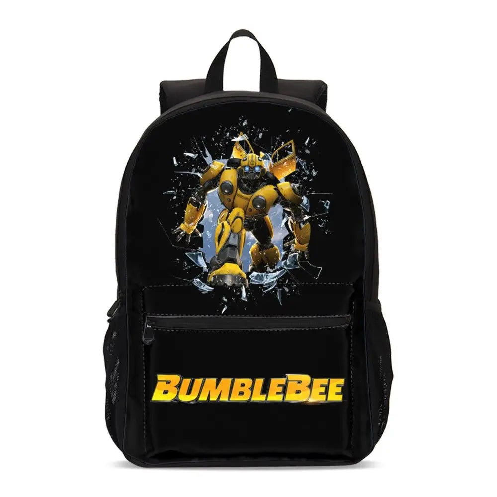 T-Transformers Child School Backpack with Lunch Bags ,Pencil Bags ,School Bags for Boys Girls Best Gift