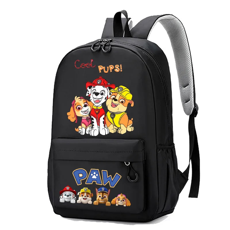 Paw Patrols Baby Backpack Cute Chase Skye Dogs Anime Student School Bag Travel Storage Bags Marshall Fashion Boys Girl Kids Gift