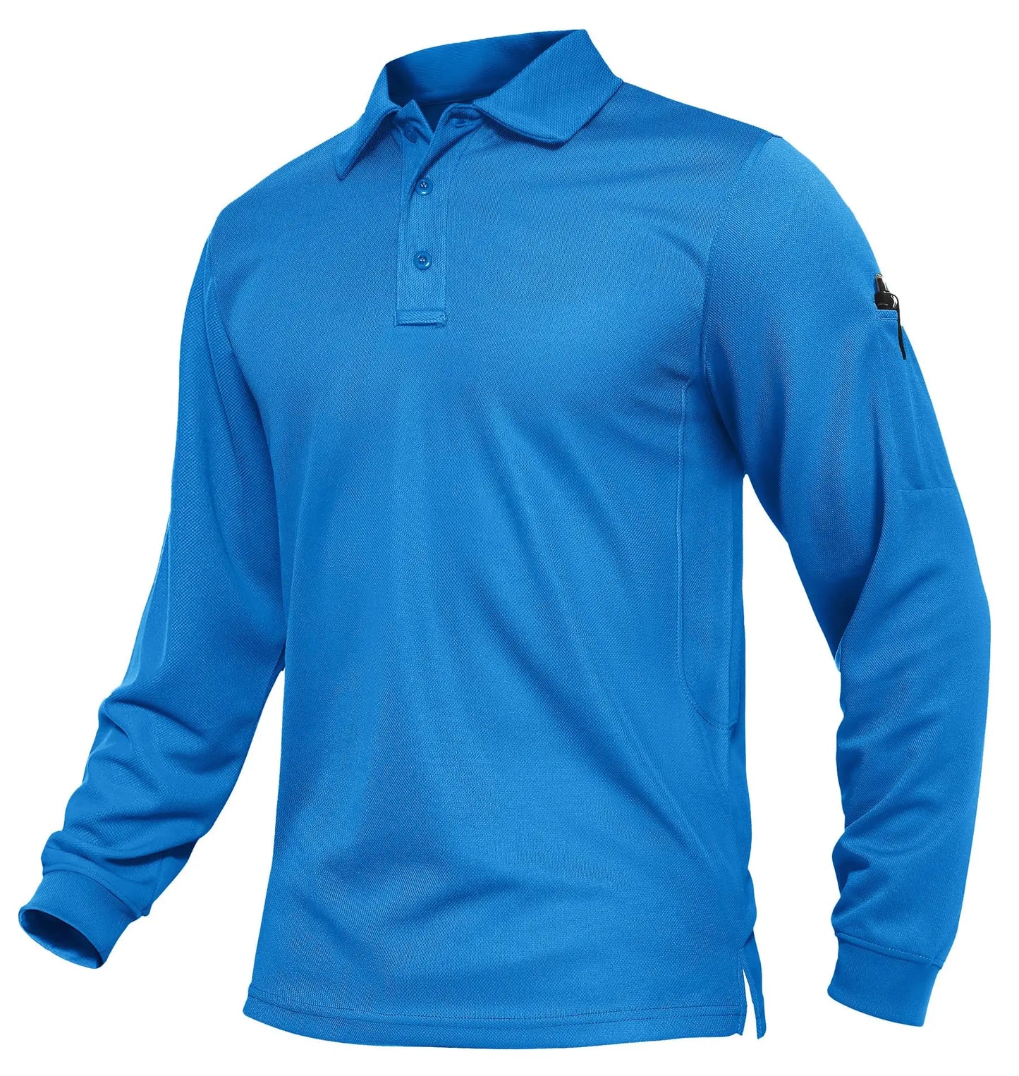 KEFITEVD Men's Golf Polo Shirt Quick Dry Breathable Lightweight T-Shirts Athletic Workout Outdoor Shirts Camping Fishing Tops