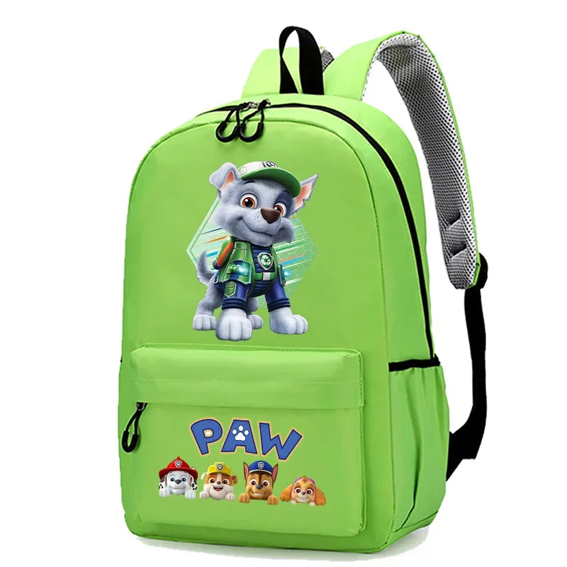 Paw Patrols Baby Backpack Cute Chase Skye Dogs Anime Student School Bag Travel Storage Bags Marshall Fashion Boys Girl Kids Gift