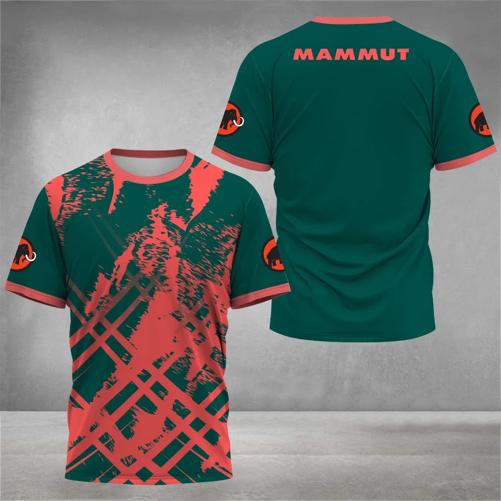 Men's Clothing 3D Printed Running Fitness Sports T Shirt Top Fashion Men's Short Sleeve T-Shirt Summer Breathable Comfortable