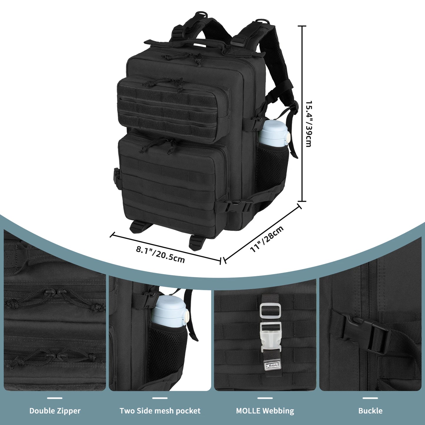 School Bags Large Capacity Mens Waterproof Backpack Simple Multilayer 25L Men Tactical Backpack Softback Outdoor