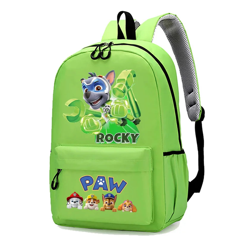 Paw Patrols Baby Backpack Cute Chase Skye Dogs Anime Student School Bag Travel Storage Bags Marshall Fashion Boys Girl Kids Gift