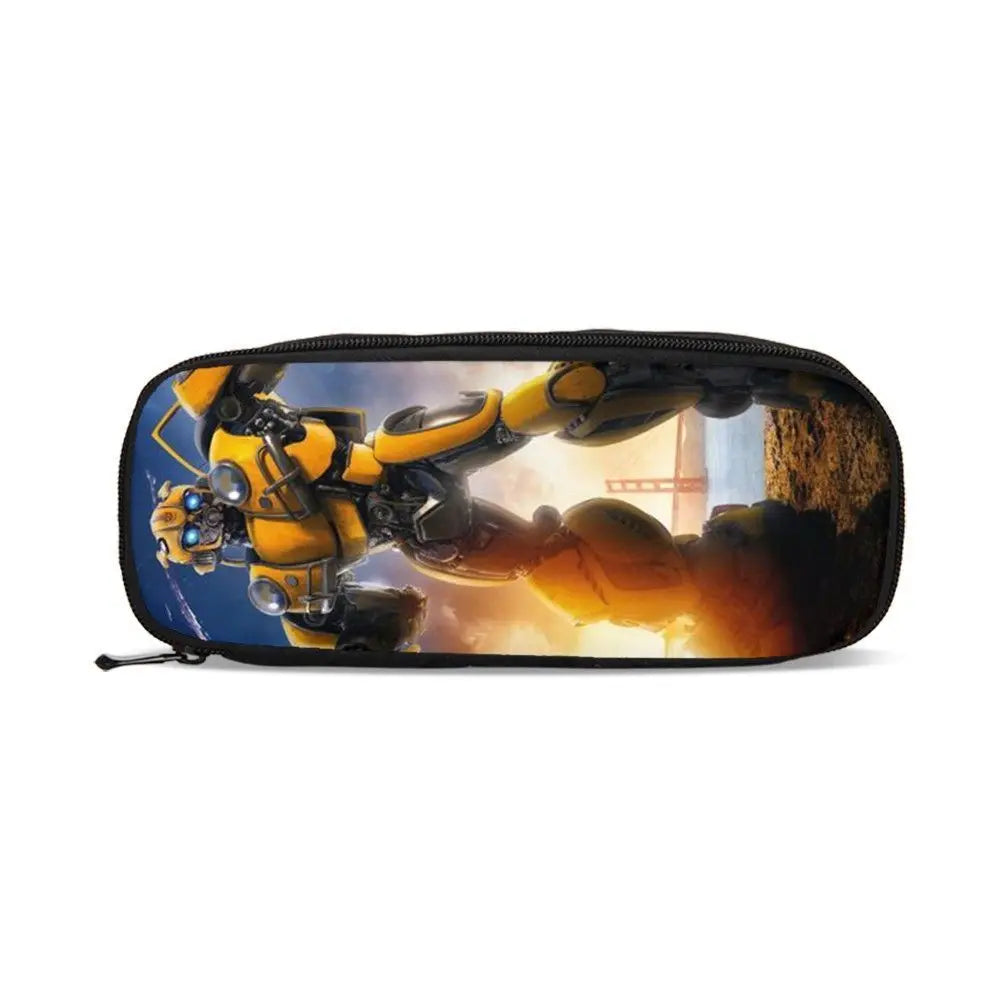 T-Transformers Child School Backpack with Lunch Bags ,Pencil Bags ,School Bags for Boys Girls Best Gift