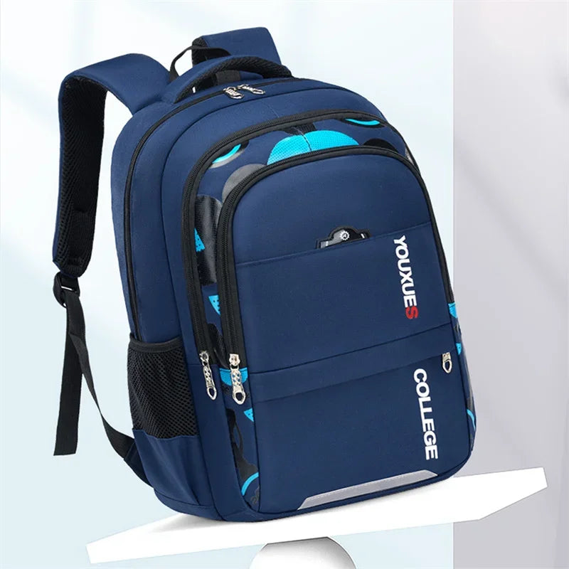 New Children School Bags Kids Backpack In Primary Schoolbag For Teenager Boys Waterproof Backpacks Book Bag