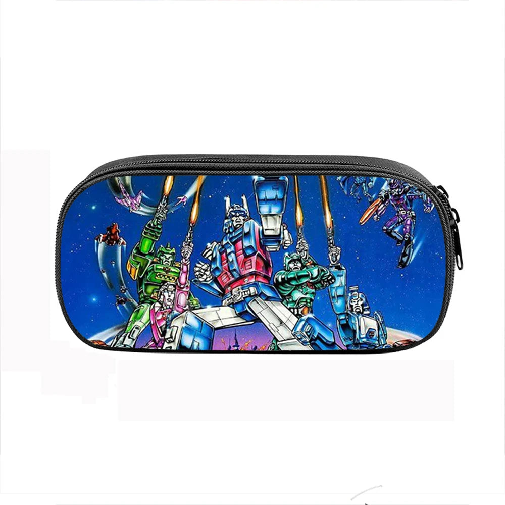 T-Transformers Child School Backpack with Lunch Bags ,Pencil Bags ,School Bags for Boys Girls Best Gift