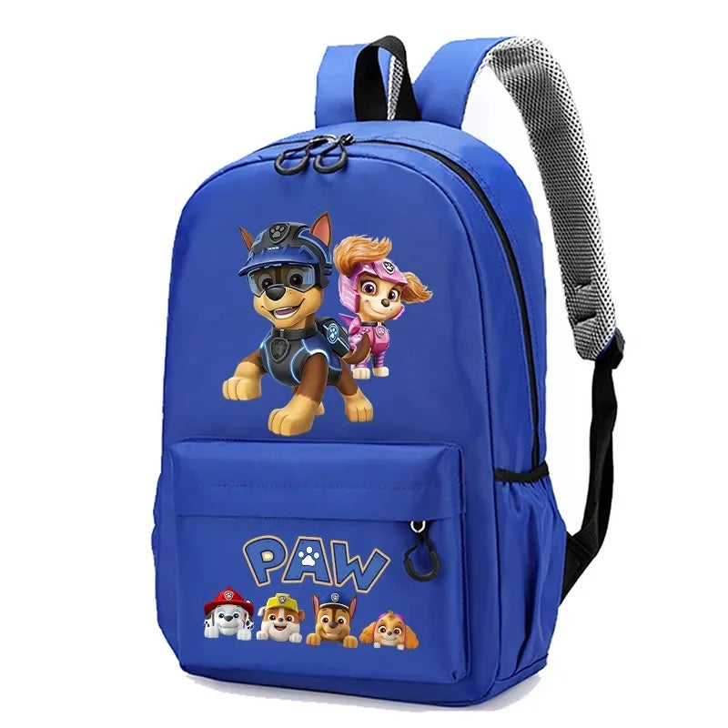 Paw Patrols Baby Backpack Cute Chase Skye Dogs Anime Student School Bag Travel Storage Bags Marshall Fashion Boys Girl Kids Gift