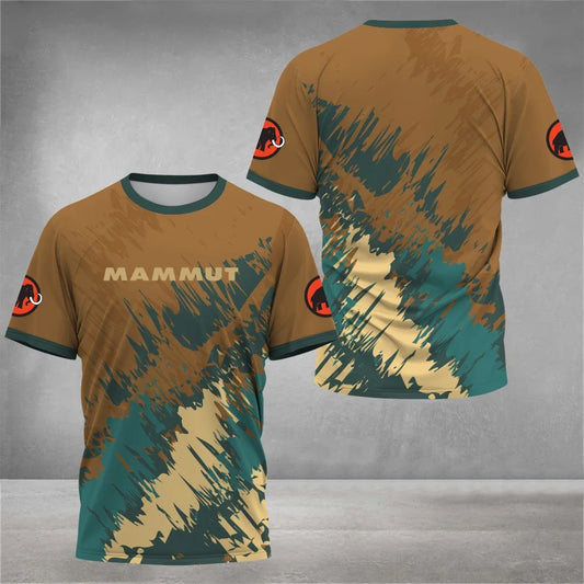Men's Clothing 3D Printed Running Fitness Sports T Shirt Top Fashion Men's Short Sleeve T-Shirt Summer Breathable Comfortable