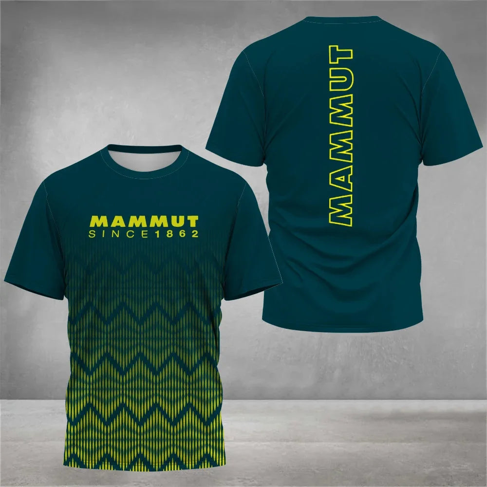 Men's Clothing 3D Printed Running Fitness Sports T Shirt Top Fashion Men's Short Sleeve T-Shirt Summer Breathable Comfortable