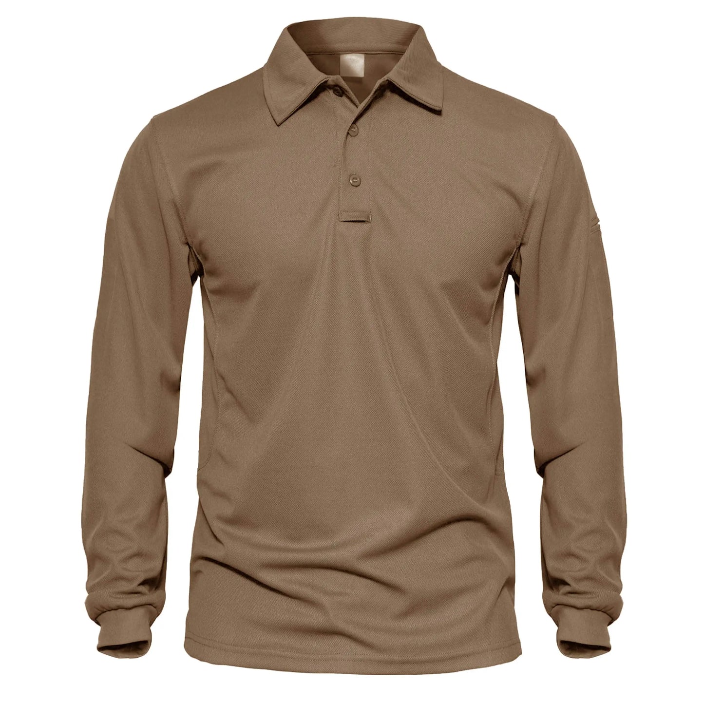 KEFITEVD Men's Golf Polo Shirt Quick Dry Breathable Lightweight T-Shirts Athletic Workout Outdoor Shirts Camping Fishing Tops