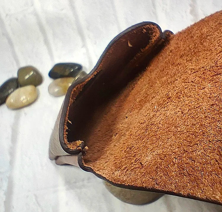 Mini Waist Bag Genuine Leather Belt Pouch Wallet Card Holder Car Key Purse Pack Driver's license Case Men Women 6071
