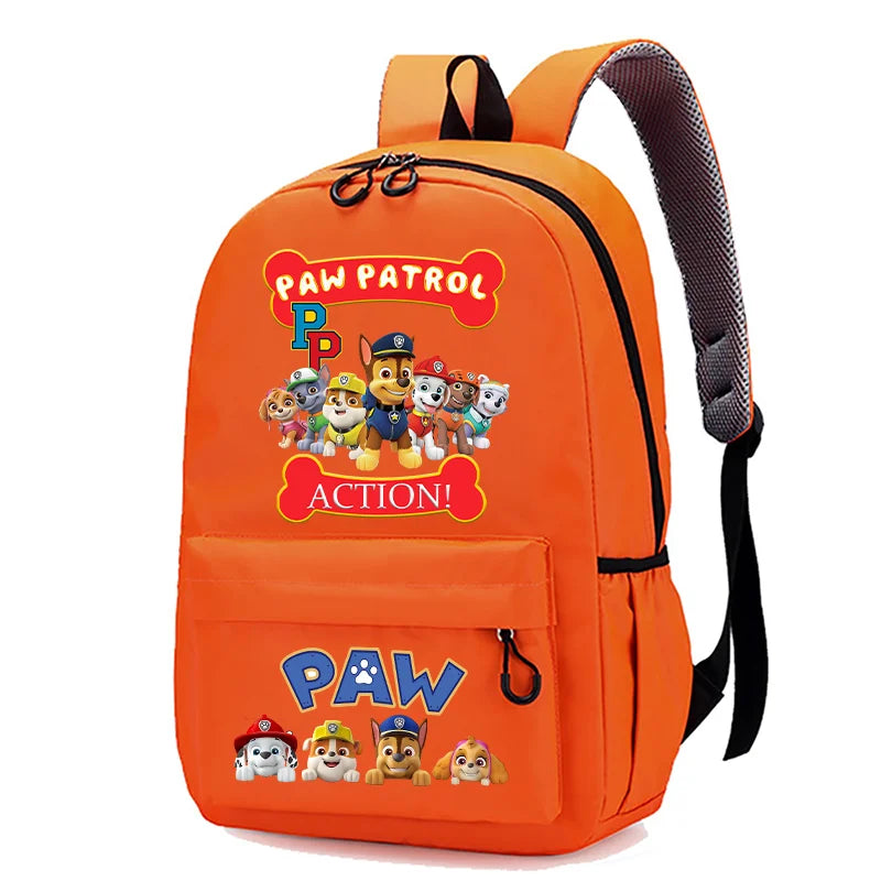 Paw Patrols Baby Backpack Cute Chase Skye Dogs Anime Student School Bag Travel Storage Bags Marshall Fashion Boys Girl Kids Gift
