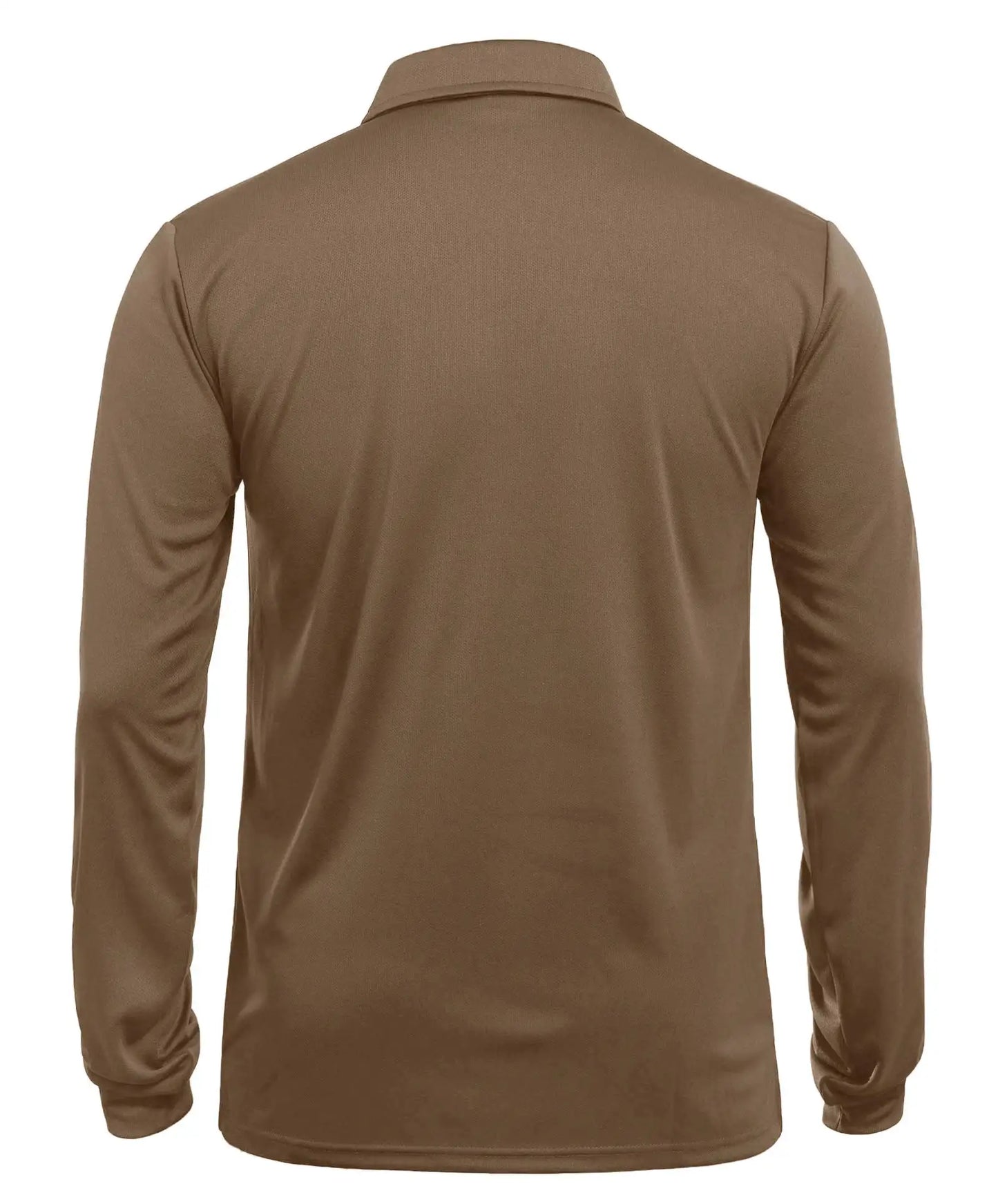 KEFITEVD Men's Golf Polo Shirt Quick Dry Breathable Lightweight T-Shirts Athletic Workout Outdoor Shirts Camping Fishing Tops