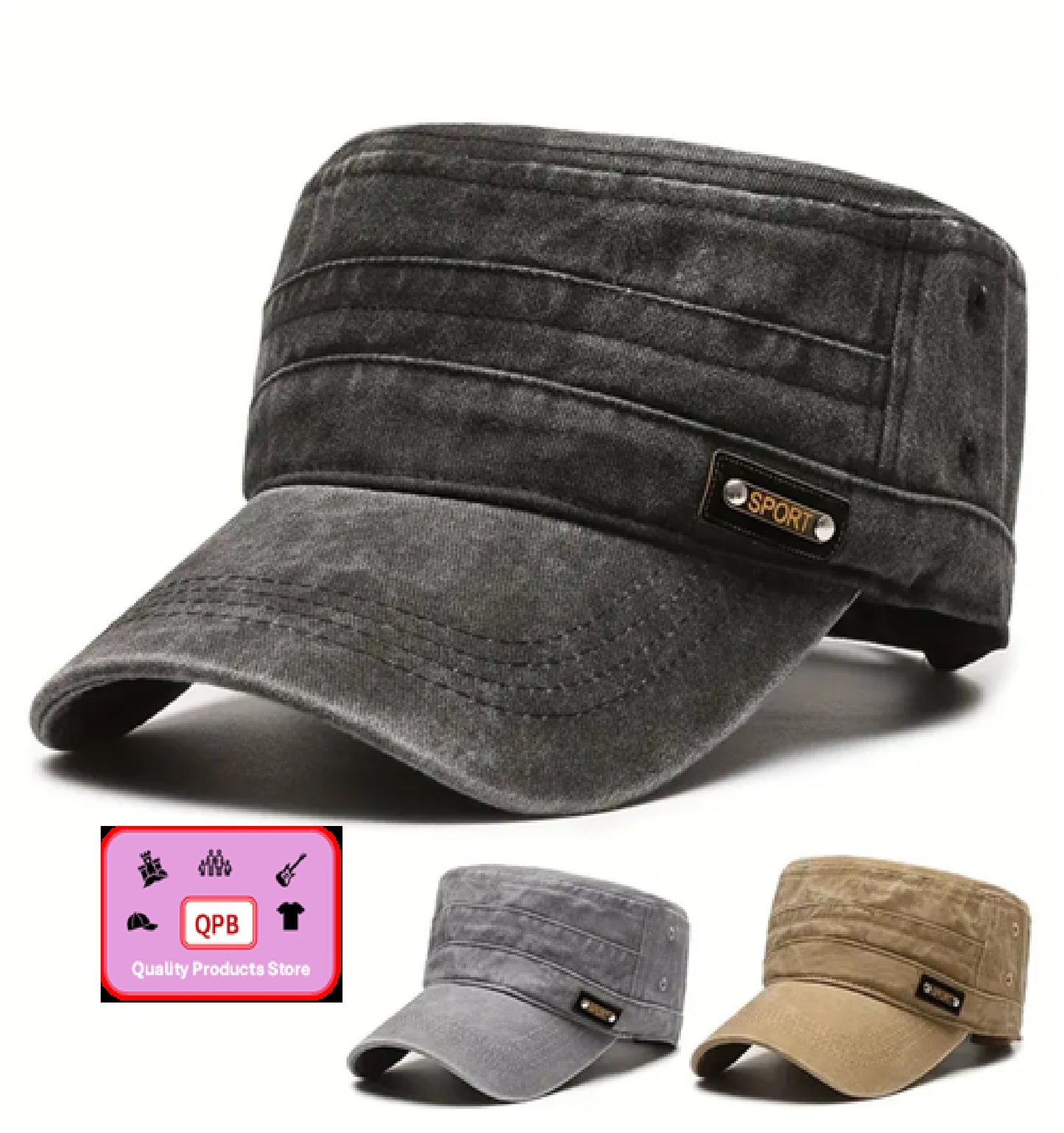 Sporta Vintage Flat Cap