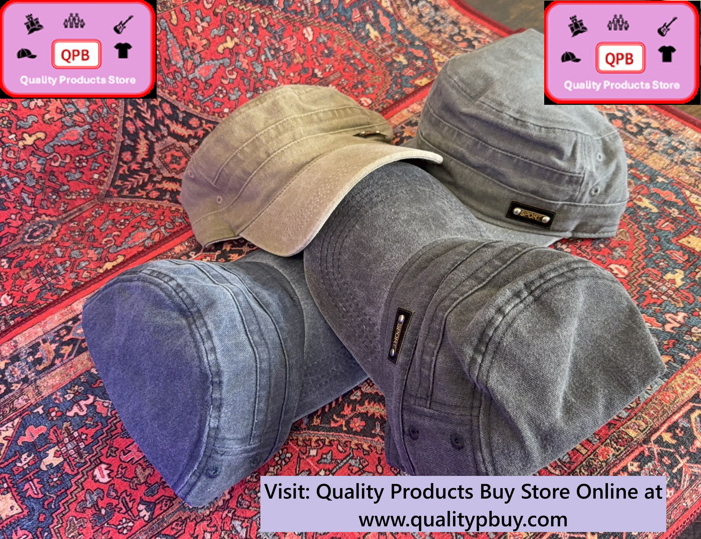 Sporta Vintage Flat Cap